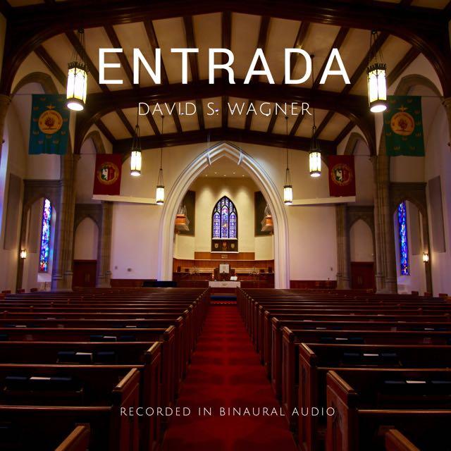 CD Album Cover showing a large stone church filled with pews.